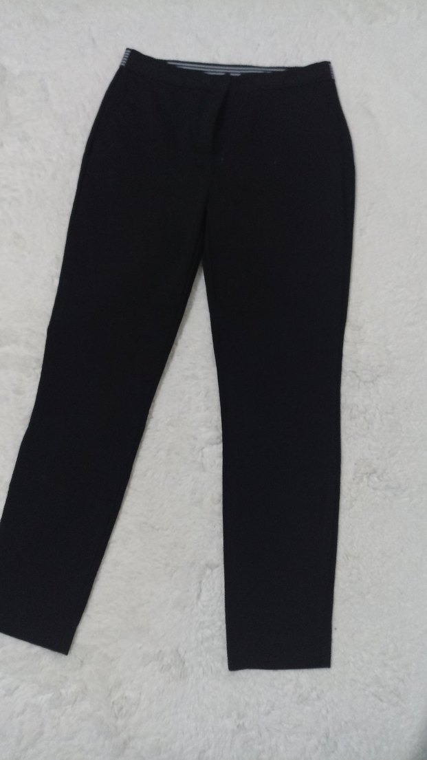 Zara Siyah Kadın Kumaş Pantolon - Görsel 3