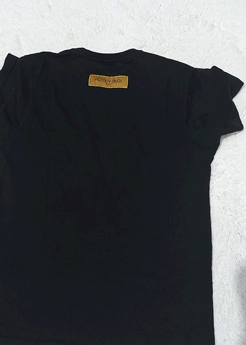 Siyah Pamuklu Louis Vuitton Erkek Tişört - Görsel 2