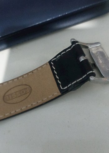 Fossil Siyah Deri Kordonlu Klasik Saat - Görsel 3