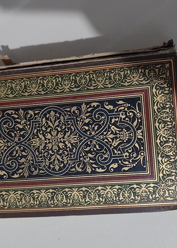 1888 Basım Eski Almanca Şiir Kitabı Antika - Görsel 3