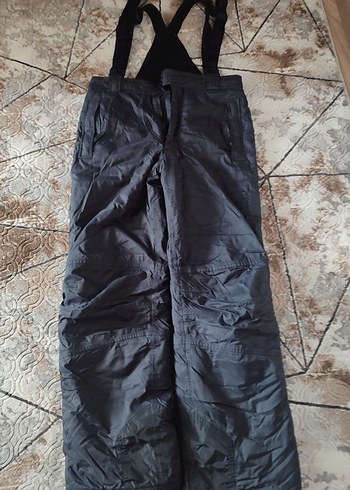 Kayak Pantolonu Montu Eldiveni Takım Siyah Kırmızı - Görsel 2