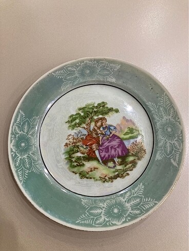Beden Antika Limoges Fragonart desen 4 adet tabak