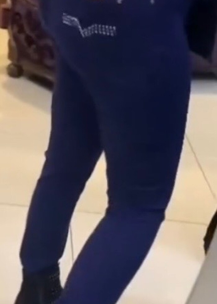 Yeni güngör Marka 42 beden lacivert sihirli pantolon - Görsel 2