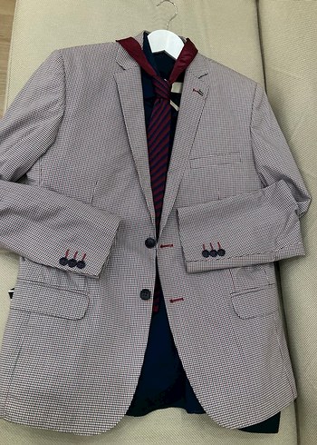 DS Damat Twn marka  Erkek Ceket, gömlek ve kravat üçlü takım - Görsel 4