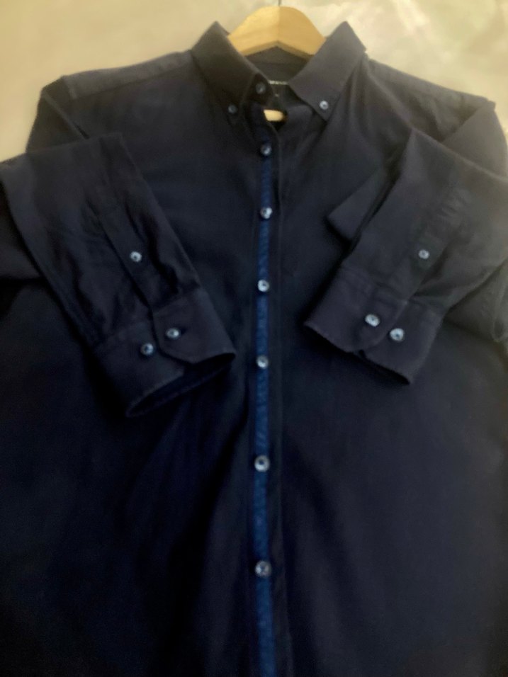 Altınyıldız Erkek Tailored Slim Fit lacivert  Uzun Kollu Gömlek - Görsel 4