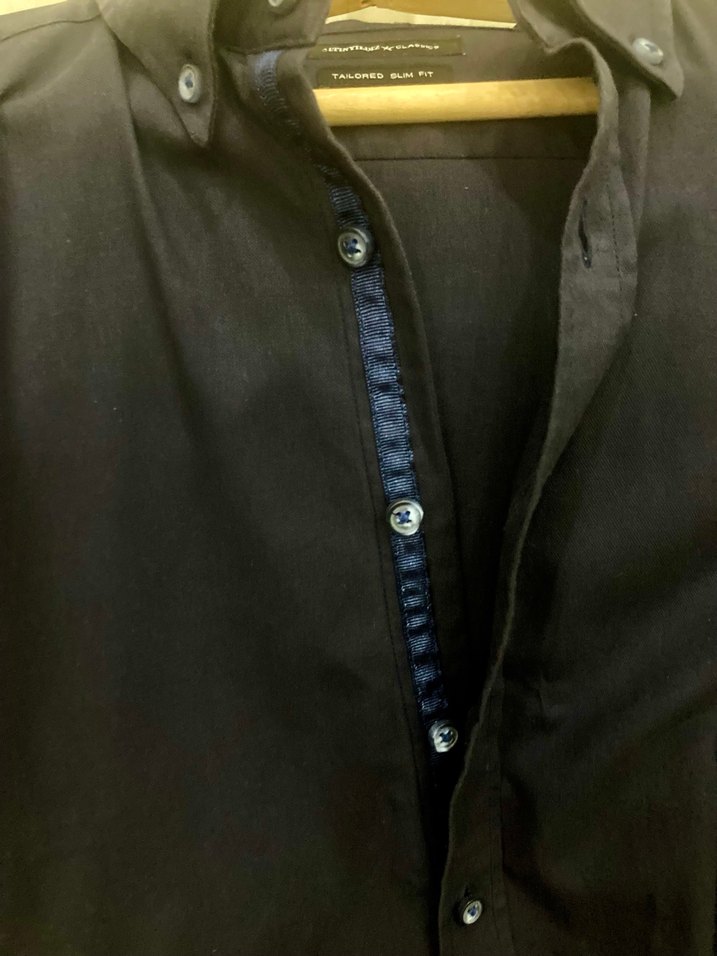 Altınyıldız Erkek Tailored Slim Fit lacivert  Uzun Kollu Gömlek - Görsel 3