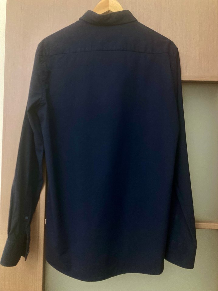 Altınyıldız Erkek Tailored Slim Fit lacivert  Uzun Kollu Gömlek - Görsel 5