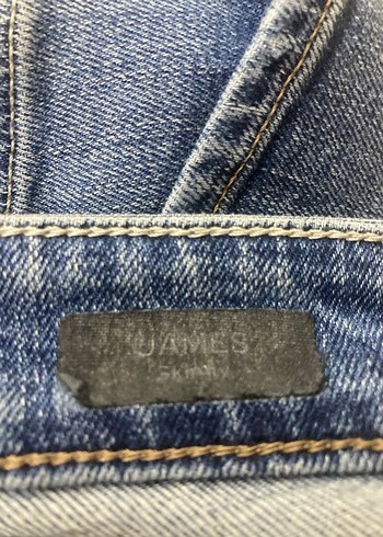 Erkek Mavi James Skinny model az kullanılmış jeans - Görsel 5