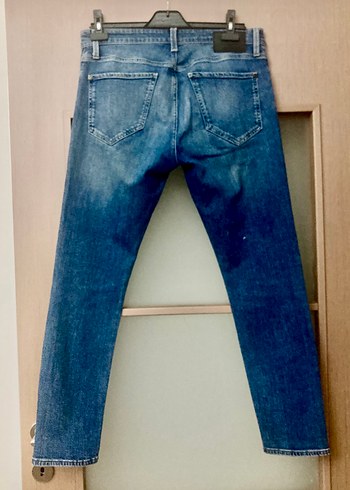 Erkek Mavi James Skinny model az kullanılmış jeans - Görsel 3