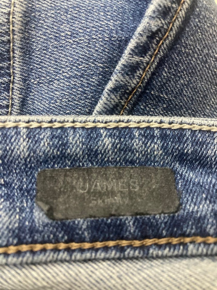 Erkek Mavi James Skinny model az kullanılmış jeans - Görsel 5