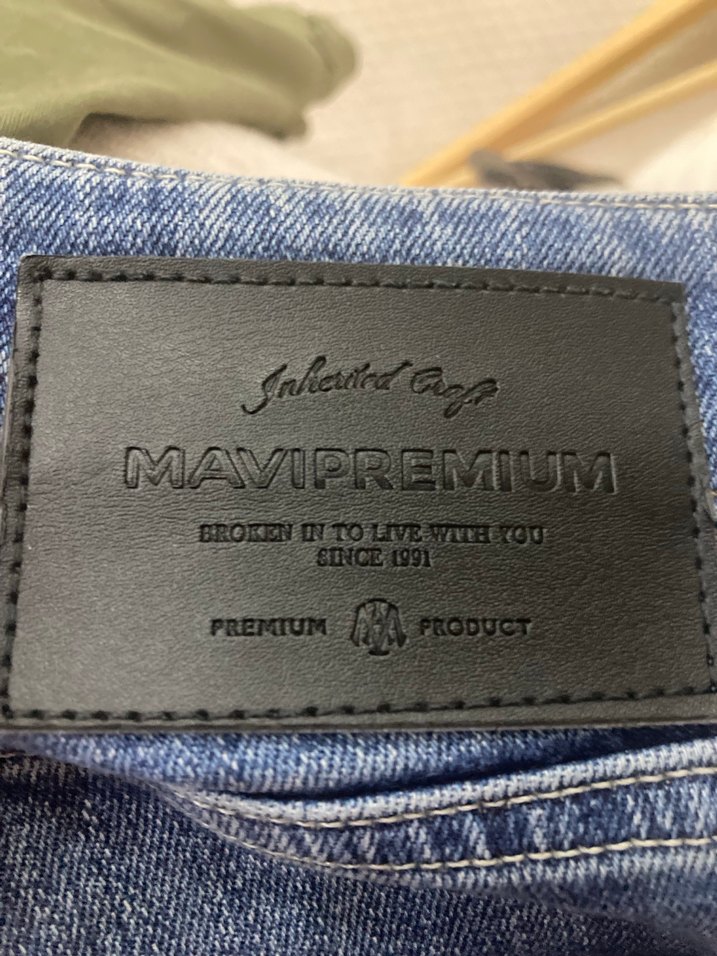 Erkek Mavi James Skinny model az kullanılmış jeans - Görsel 4