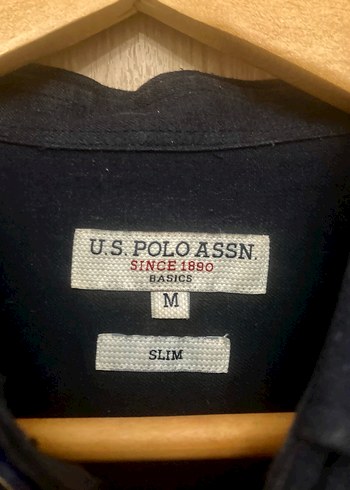 U.S Polo marka Lacivert Slim gömlek - Görsel 3