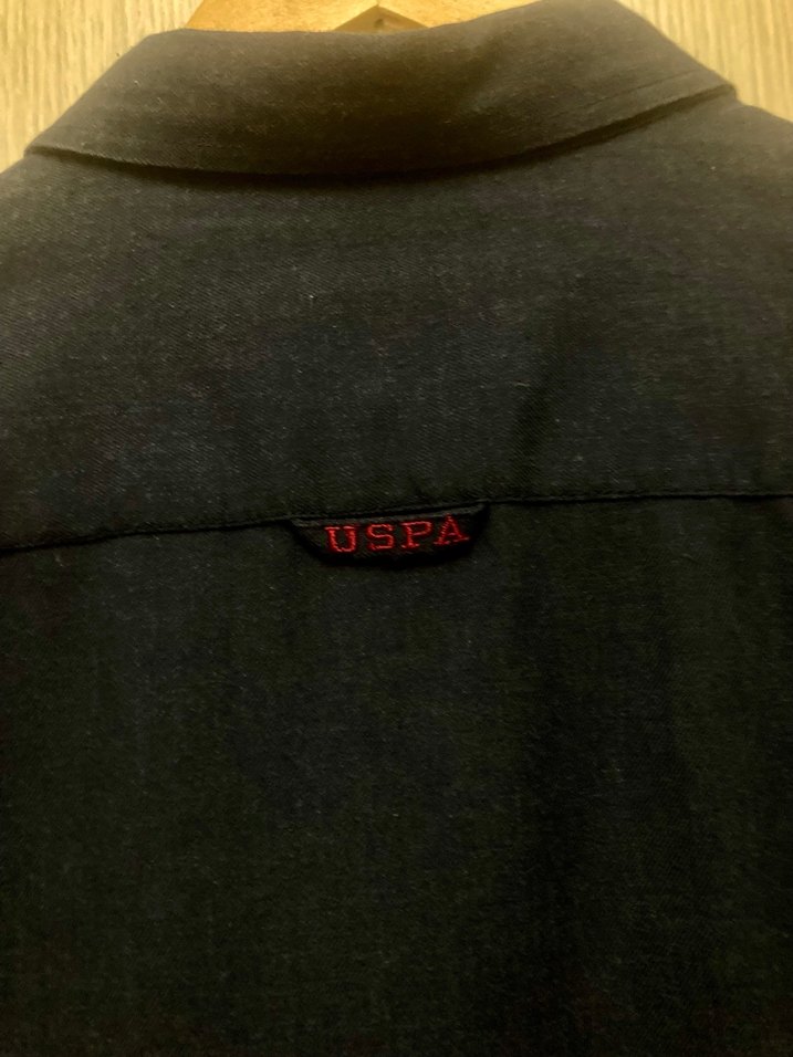 U.S Polo marka Lacivert Slim gömlek - Görsel 4