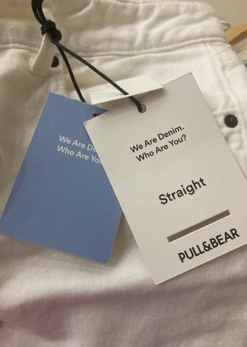 Pull &Bear marka yeni etiketli straight fit jean - Görsel 3