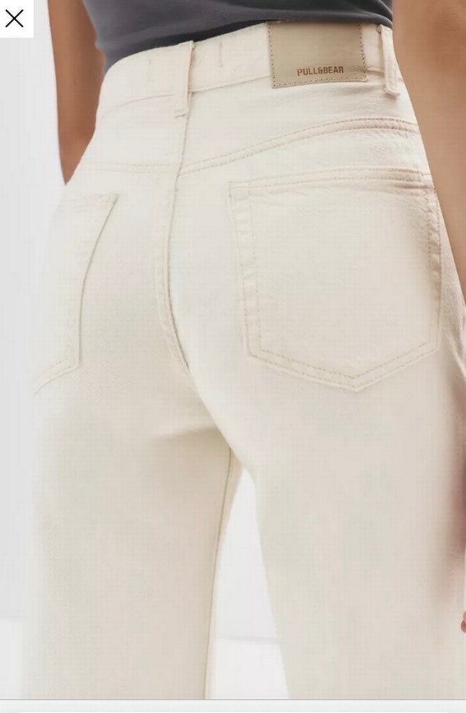 Pull &Bear marka yeni etiketli straight fit jean - Görsel 5