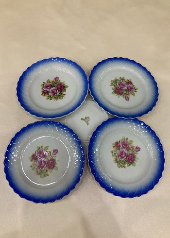 Antika Maruki China damgalı pasta takımı - Görsel 3