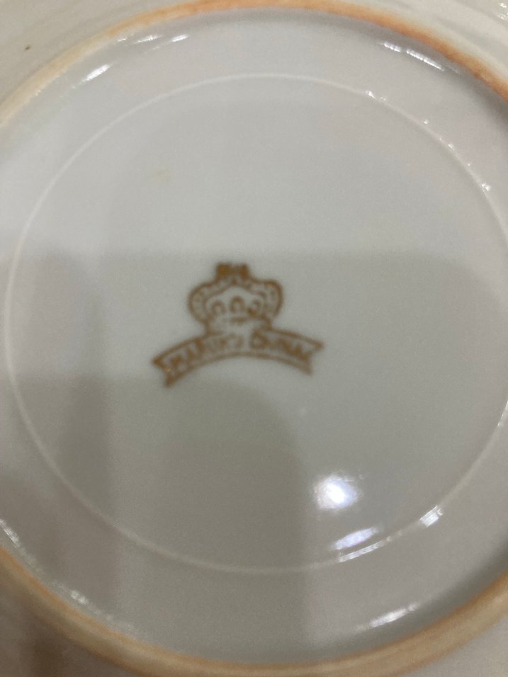 Antika Maruki China damgalı pasta takımı - Görsel 4