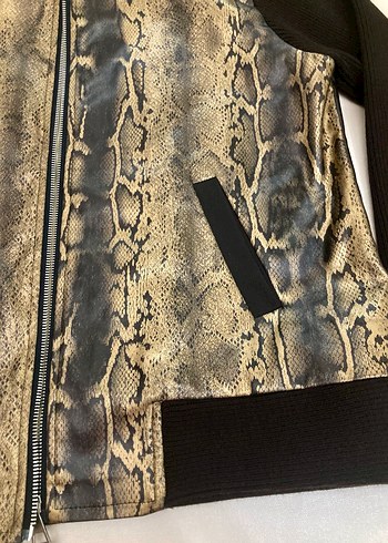 Yeni Yıldırım Güngör marka suni deri mont - Görsel 5