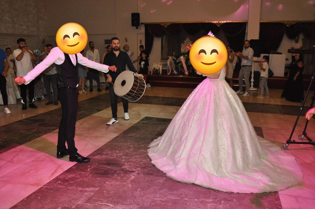 Beyaz Straplez Prenses Gelinlik - Görsel 5