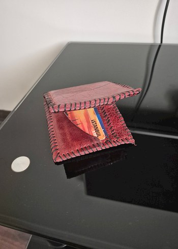 Deri erkek cüzdanı - Görsel 5