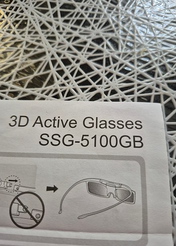 SSG-5100GB 3D Aktif Gözlük Seti - Görsel 4