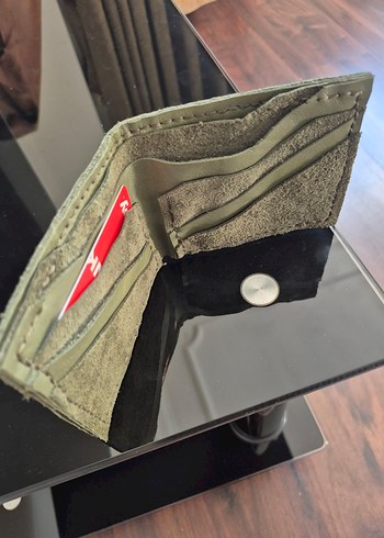 Gri Erkek Cüzdanı Minimalist Tasarım - Görsel 4