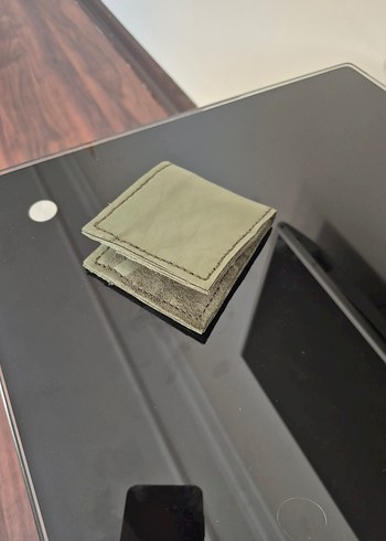 Gri Erkek Cüzdanı Minimalist Tasarım - Görsel 2