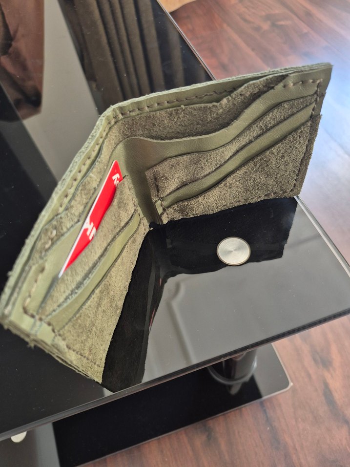 Gri Erkek Cüzdanı Minimalist Tasarım - Görsel 4