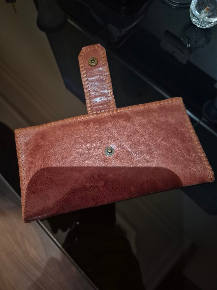 Kahverengi Deri Tokalı Kadın Portföy Cüzdan
anne cüzdanı - Görsel 3