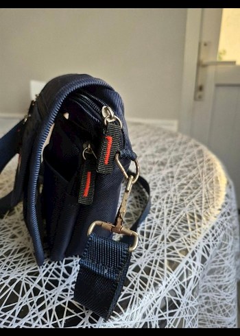 Mavi Baskılı Erkek Omuz Çantası - Görsel 5