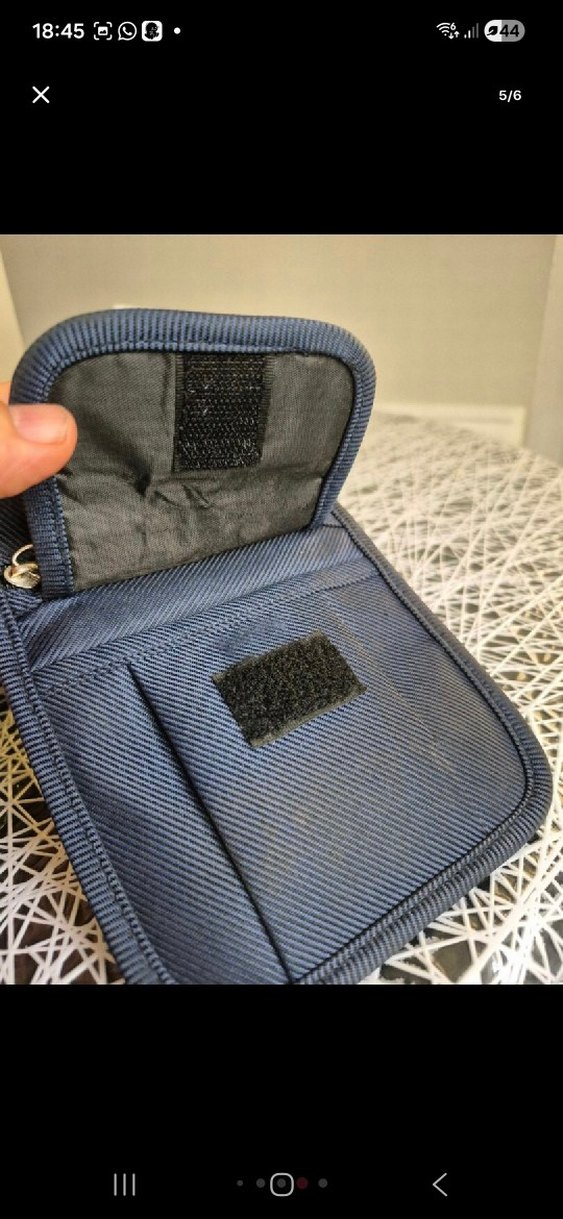 Mavi Baskılı Erkek Omuz Çantası - Görsel 4