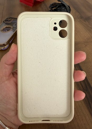 Pastel renkli parlak iphone 11 telefon kılıfı - Görsel 2