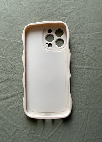 Beyaz Fırfırlı Bohem iphone 16 pro max Telefon Kılıfı - Görsel 2