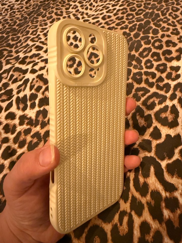 Bej Bohem Tarzı iphone 16 pro max Telefon Kılıfı - Görsel 2