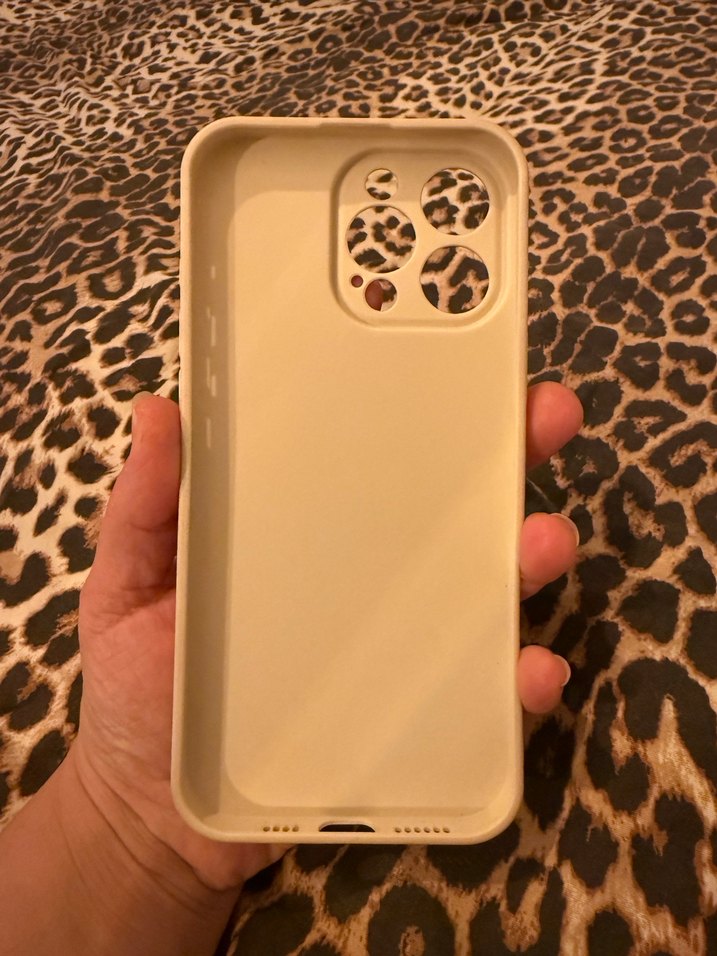 Bej Kürklü Bohem iphone 16 pro max Telefon Kılıfı - Görsel 3