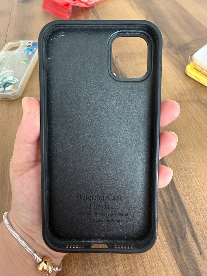 Mavi Göz Desenli Boncuklu iphone 11 Telefon Kılıfı - Görsel 2