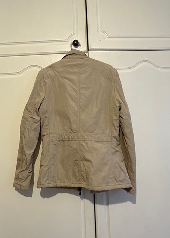 Bej Düğmeli Erkek Keten Ceket - Görsel 3