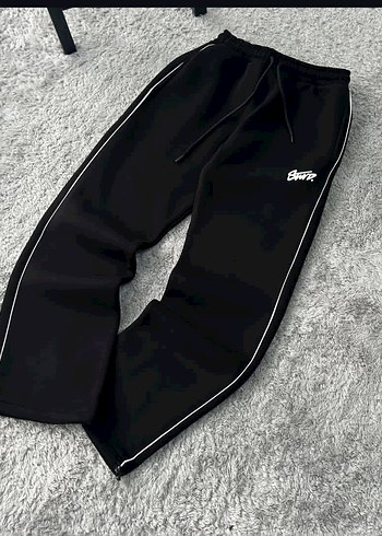 Pull and Bear Unisex baggy eşofman