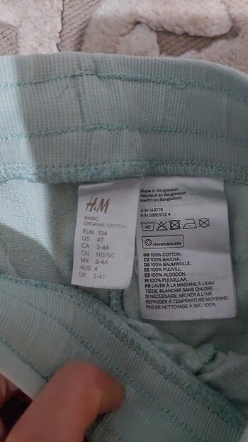 H&M 2 tane HM esofman altı