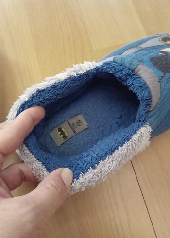 35 Beden mavi Renk Erkek Çocuk Mavi Batman Baskılı panduf