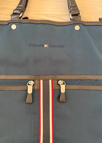 Tommy Hilfiger Lacivert Spor Çanta - Görsel 4