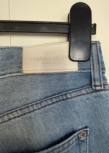 Mango Organic Cropped Mom Jean - Görsel 5