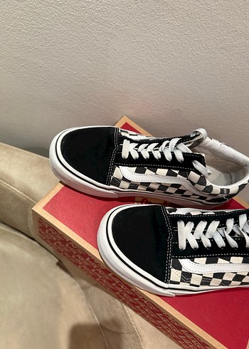 Vans Checkerboard Platform Old Skool - Görsel 2