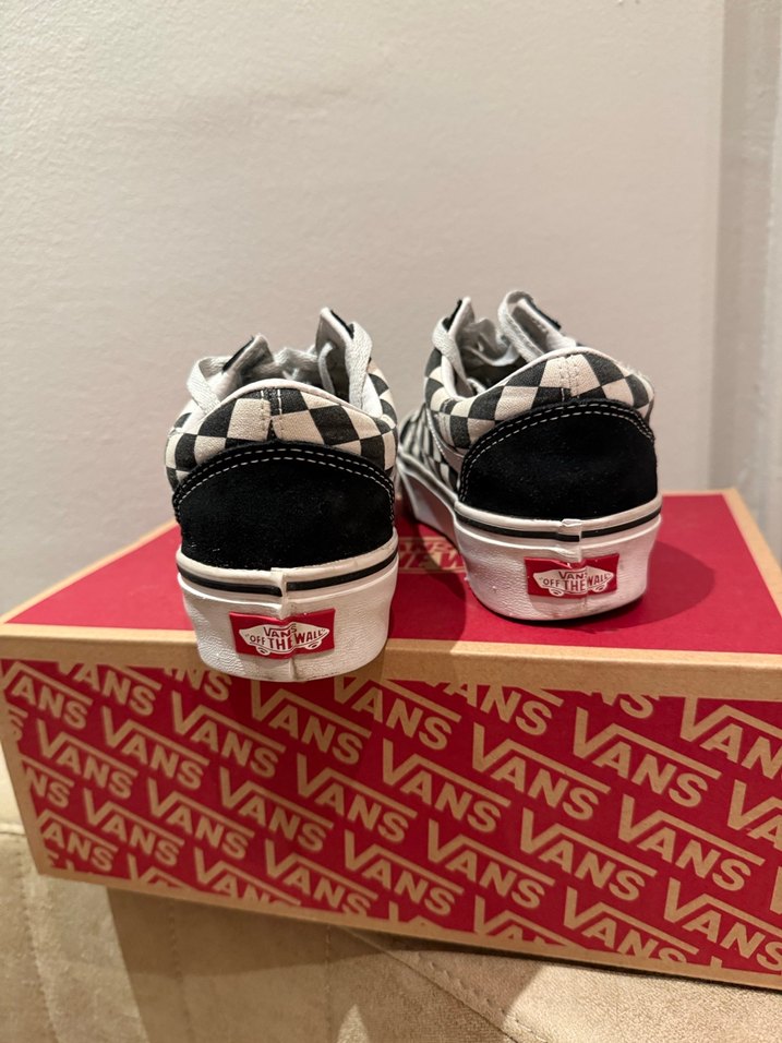 Vans Checkerboard Platform Old Skool - Görsel 4