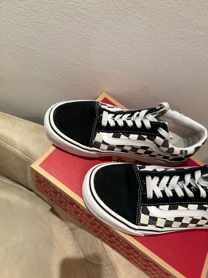 Vans Checkerboard Platform Old Skool - Görsel 2