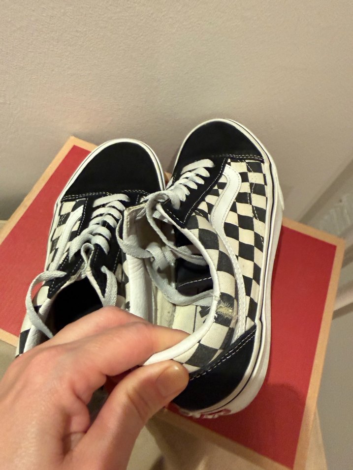 Vans Checkerboard Platform Old Skool - Görsel 5