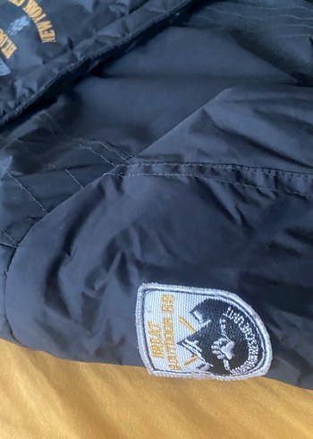 Erkek Çocuk Antrasit  Kapüşonlu Kaban - Görsel 2