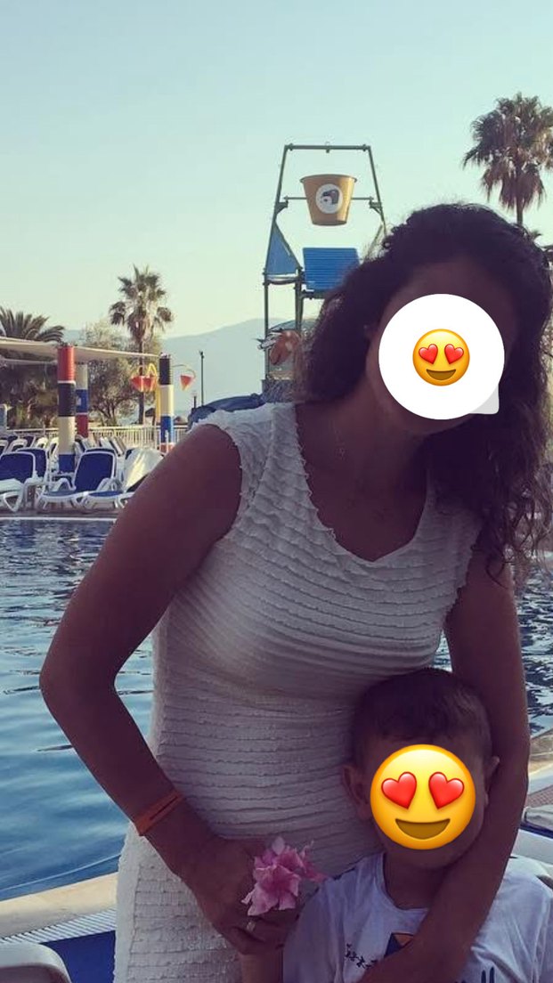 Ekru U Yaka Kolsuz Mini  Elbise - Görsel 2