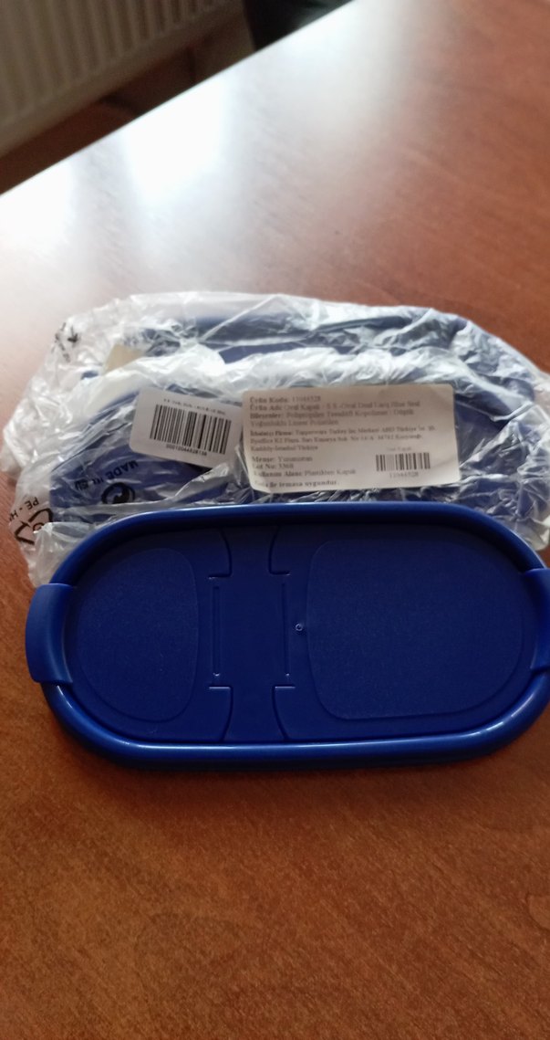tupperware oval set kapak - Görsel 2