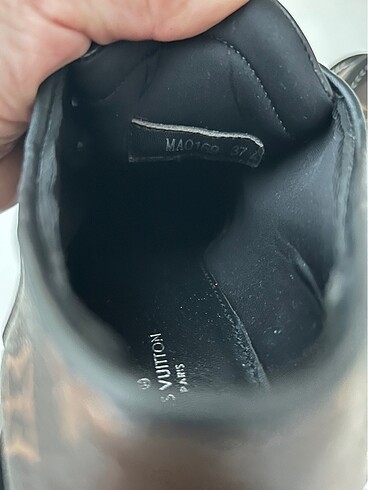 37 Beden kahverengi Renk Louis Vuitton kadın loafer